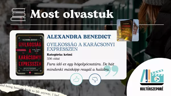 Könyvajánló: Alexandra Benedict: Gyilkosság a karácsonyi expresszen